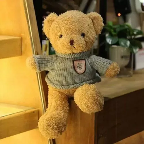 Teddy Bear ，teddy Head Tales Premium Stuffed Animal Christmas Birthday Gift - Valentine's Day